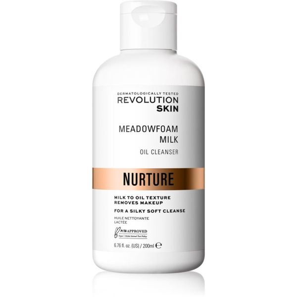 Revolution Skincare Revolution Skincare Nurture Meadowfoam Milk čistilni oljasti balzam 200 ml