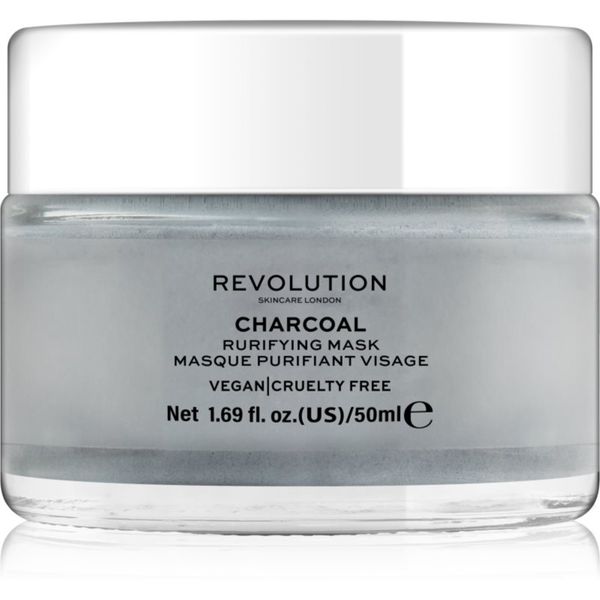 Revolution Skincare Revolution Skincare Purifying Charcoal čistilna maska za obraz 50 ml