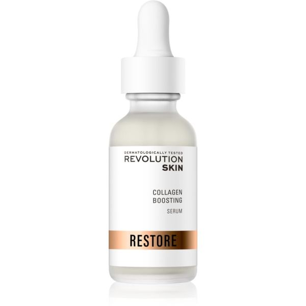 Revolution Skincare Revolution Skincare Restore Collagen Boosting revitalizacijski vlažilni serum za podporo proizvajanju kolagena 30 ml