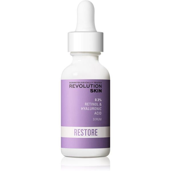 Revolution Skincare Revolution Skincare Retinol 0.3% serum z retinolom proti gubam s hialuronsko kislino 30 ml
