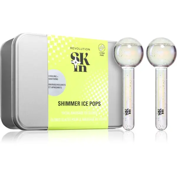 Revolution Skincare Revolution Skincare Skin Ice Globes pripomoček za masažo za obraz 2 kos