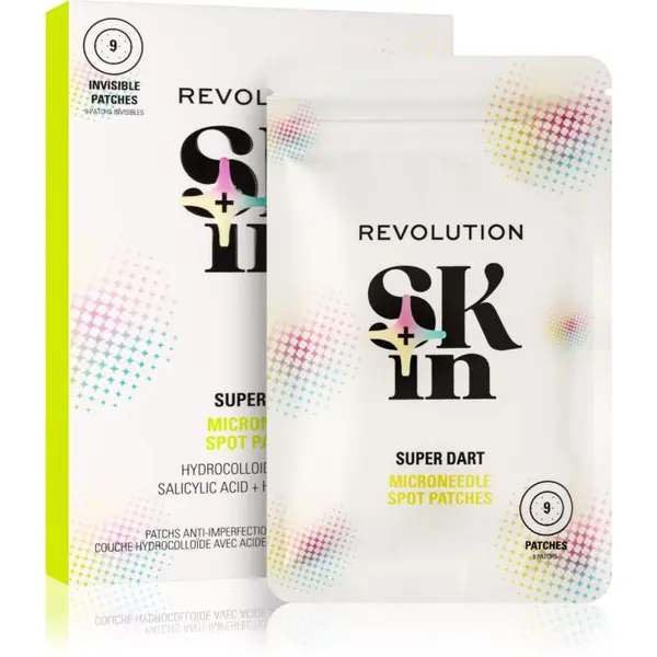 Revolution Skincare Revolution Skincare Skindividual Clearly Clarify Salicylic Acid Hydrocolloid Spot Patches obliži za problematično kožo 9 kos