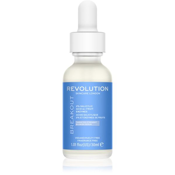 Revolution Skincare Revolution Skincare Super Salicylic 2% Salicylic Acid & Fruit Enzymes serum za regeneracijo mastne in problematične kože 30 ml