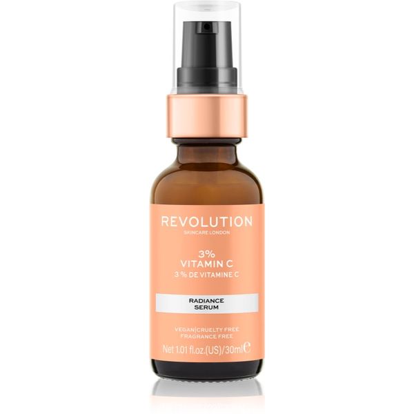 Revolution Skincare Revolution Skincare Vitamin C 3% posvetlitveni serum z vitaminom C 30 ml