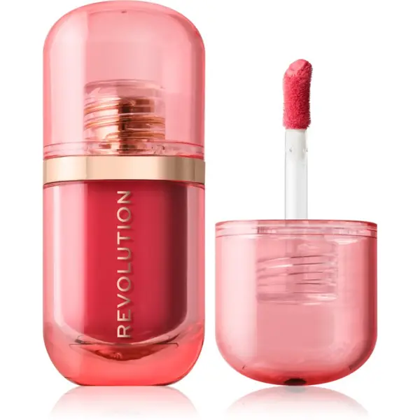 Revolution Revolution Superdewy Blush Burst tekoče rdečilo odtenek Watermelon Pop Coral 4.2 ml