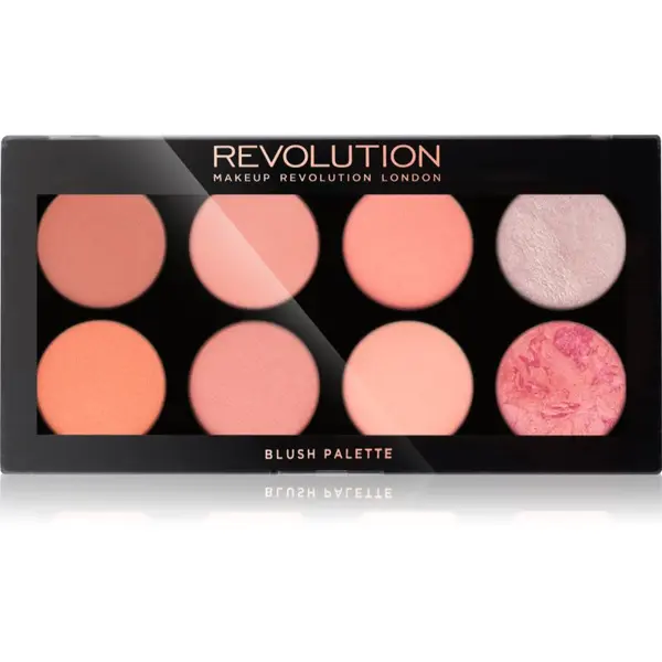 Revolution Revolution Ultra Blush paleta rdečil odtenek Hot Spice 13 g
