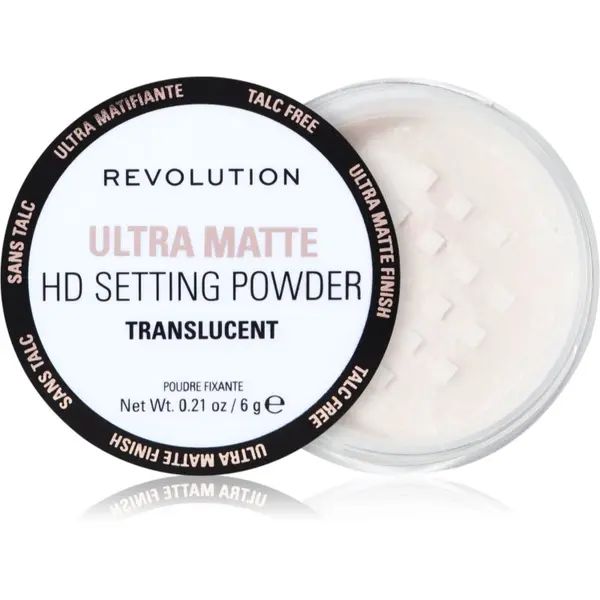 Revolution Revolution Ultra Velvet Loose Setting Powder transparentni puder z mat učinkom 6 g
