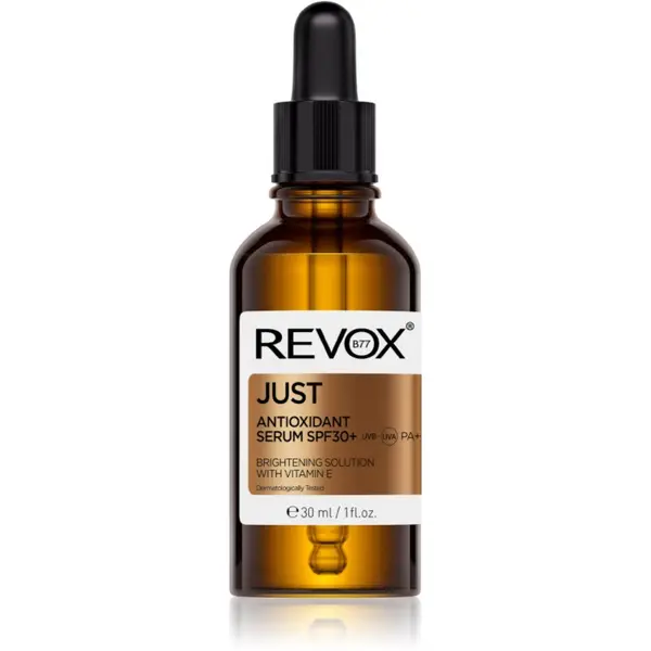 Revox B77 Revox B77 JUST Antioxidant Serum SPF 30+ posvetlitveni serum za obraz SPF 30 30 ml