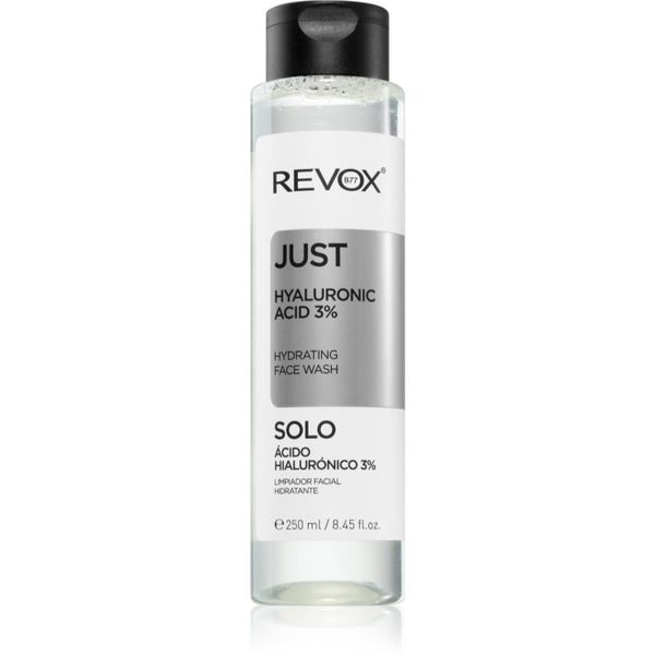 Revox B77 Revox B77 Just Hyaluronic Acid 3% vlažilni čistilni gel za obraz 250 ml