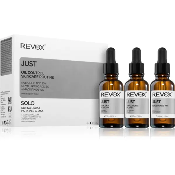 Revox B77 Revox B77 JUST Oil Control Skincare Routine set za mastno kožo