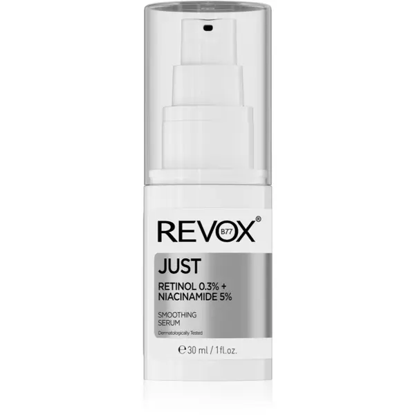 Revox B77 Revox B77 JUST Retinol 0.3% + Niacinamide 5% vlažilna gladilna emulzija proti staranju kože 30 ml