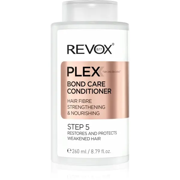 Revox B77 Revox B77 PLEX Bond Care Conditioner. Step 5 hranilni balzam za krepitev las 260 ml