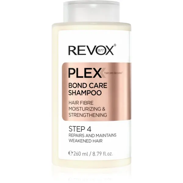 Revox B77 Revox B77 PLEX Bond Care Shampoo. Step 4 šampon za okrepitev las z vlažilnim učinkom 260 ml