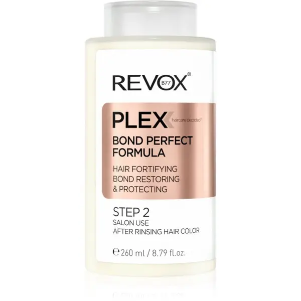Revox B77 Revox B77 PLEX Bond Perfect Formula. Step 2 krepilna nega po kemični obdelavi las 260 ml