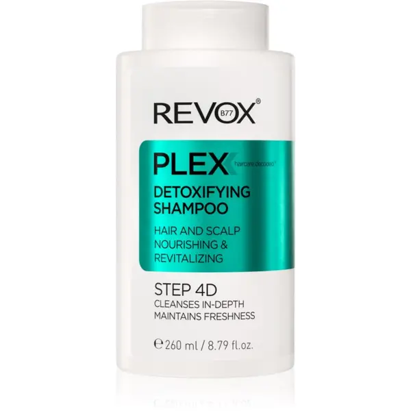 Revox B77 Revox B77 PLEX Detoxifying Shampoo. Step 4D čistilni razstrupljevalni šampon 260 ml