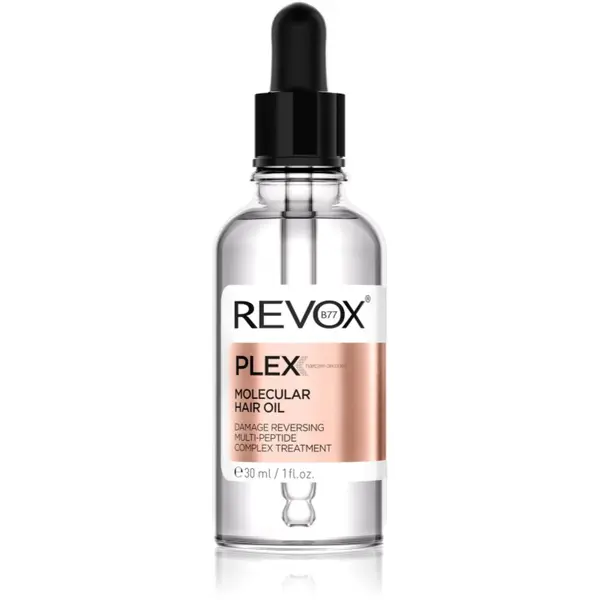 Revox B77 Revox B77 PLEX Molecular Hair Oil olje za okrepitev poškodovanih las 30 ml