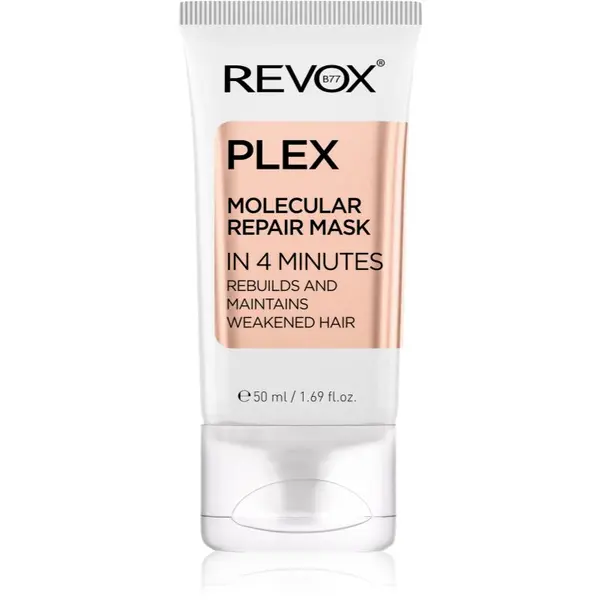 Revox B77 Revox B77 PLEX Molecular Repair Mask obnovitvena maska brez spiranja za lase 50 ml