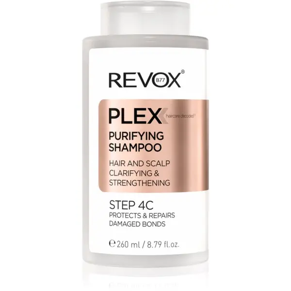 Revox B77 Revox B77 PLEX Purifying Shampoo. Step 4C čistilni šampon za okrepitev poškodovanih las 260 ml