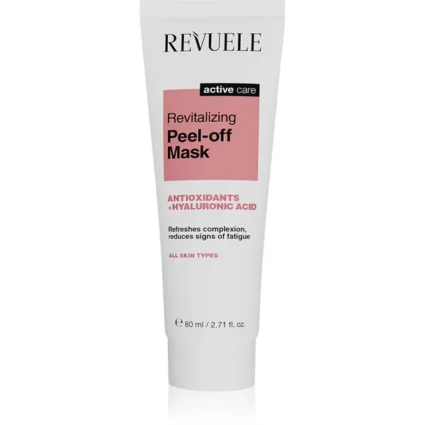 Revuele Revuele Active Care Peel-off Mask luščilna maska za obraz z revitalizacijskim učinkom 80 ml