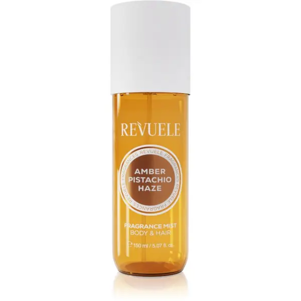 Revuele Revuele Amber Pistachio Haze Fragrance Mist parfumska meglica za telo in lase za ženske 150 ml
