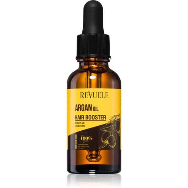 Revuele Revuele Argan Oil Hair Booster krepilni serum za suhe in poškodovane lase 30 ml