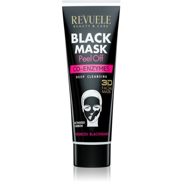 Revuele Revuele Black Mask Peel Off Co-Enzymes luščilna maska proti črnim pikicam 80 ml