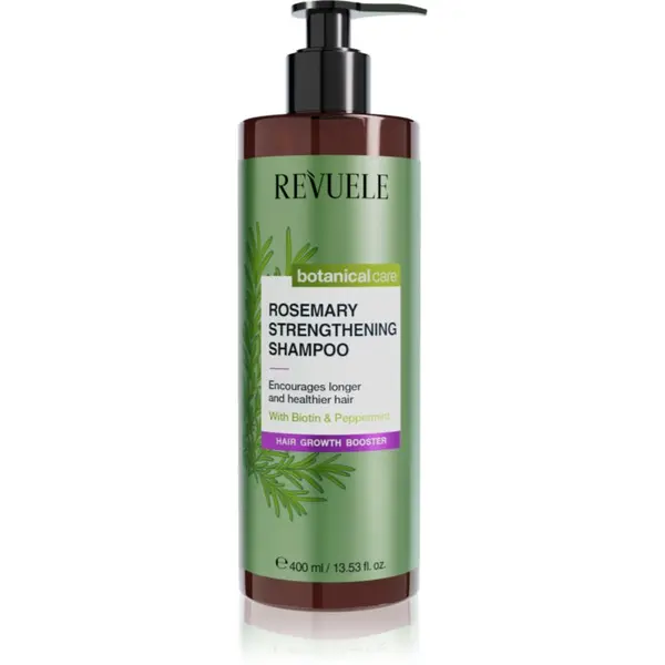 Revuele Revuele Botanical Care Rosemary šampon za okrepitev las za pospeševanje rasti las 400 ml