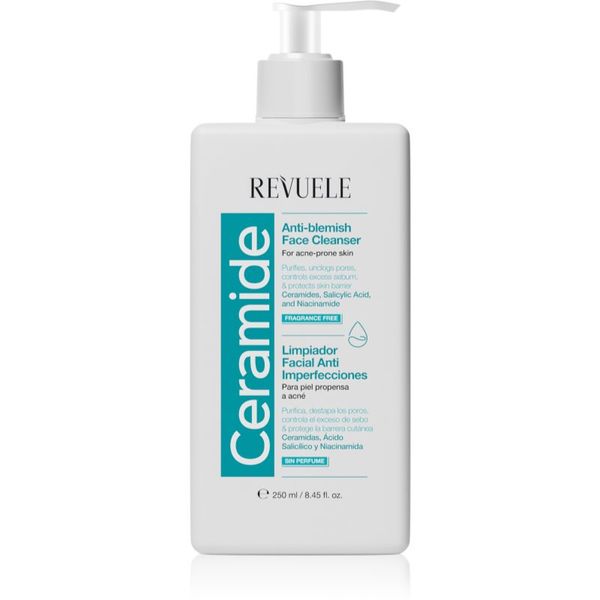 Revuele Revuele Ceramide Anti-Blemish Face Cleanser čistilni gel za problematično kožo, akne 250 ml