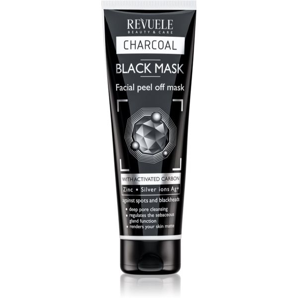 Revuele Revuele Charcoal Black Mask čistilna luščilna maska za problematično kožo 80 ml