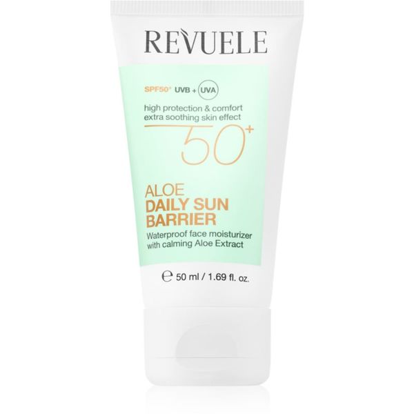 Revuele Revuele Daily Sun Barrier Aloe pomirjajoča dnevna krema SPF 50+ 50 ml