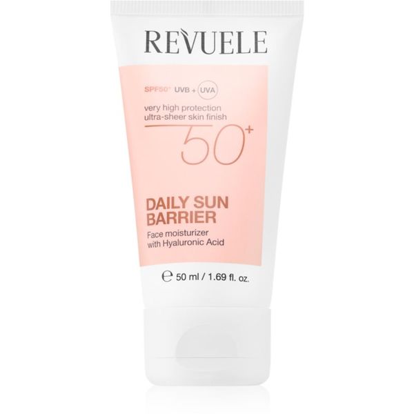 Revuele Revuele Daily Sun Barrier vlažilna krema za obraz SPF 50+ 50 ml