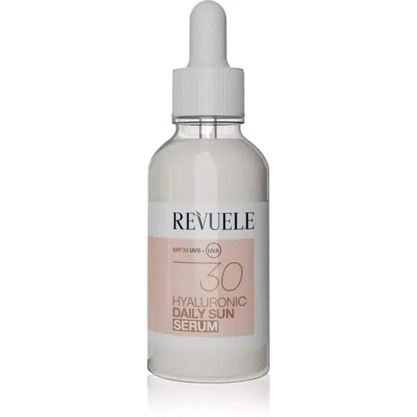 Revuele Revuele Daily Sun Hyaluronic Sun Serum SPF 30 zaščitni serum z vlažilnim učinkom SPF 30 30 ml