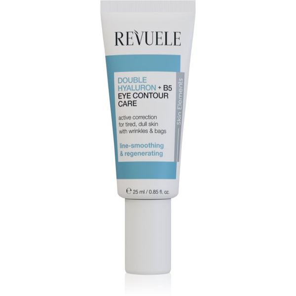 Revuele Revuele Double Hyaluron + B5 Eye Contour Care vlažilna krema za predel okoli oči proti gubam 25 ml