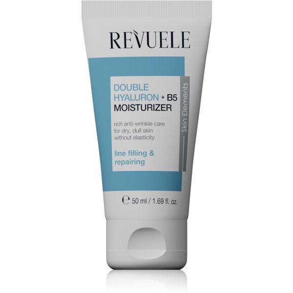 Revuele Revuele Double Hyaluron + B5 Moisturizer vlažilna krema proti gubam 50 ml