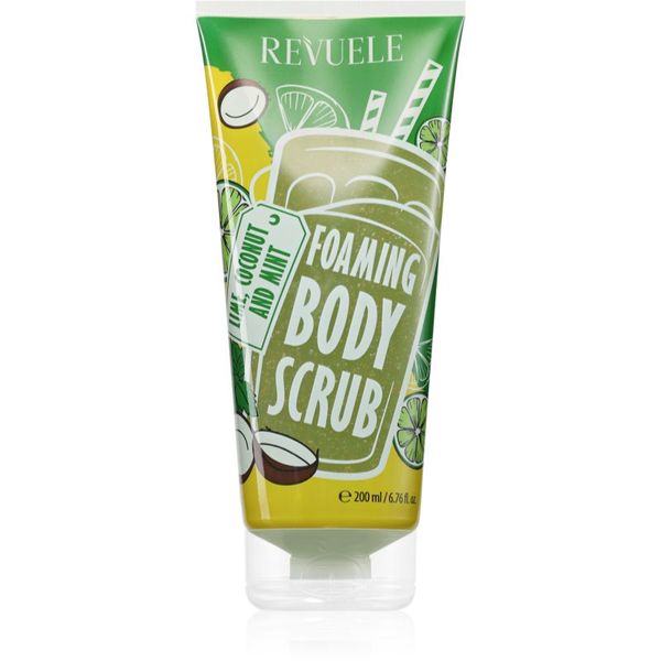 Revuele Revuele Foaming Body Scrub Lime, Coconut and Mint piling za telo 200 ml