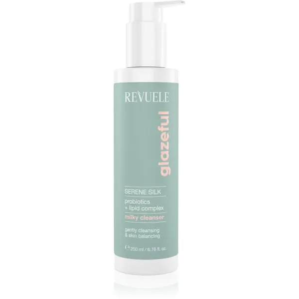 Revuele Revuele Glazeful Milky Cleanser Serene Silk nežno čistilno mleko s pomirjajočim učinkom 200 ml