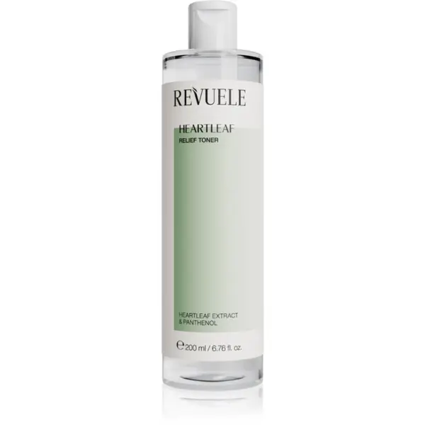 Revuele Revuele Heartleaf Relief Toner pomirjajoči tonik za obraz 200 ml