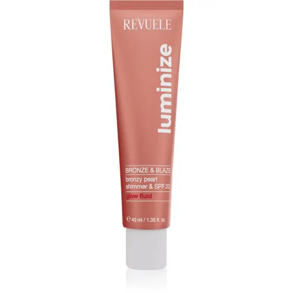 Revuele Revuele Luminize fluid za osvetljevanje SPF 20 odtenek Bronze & Blaze 40 ml
