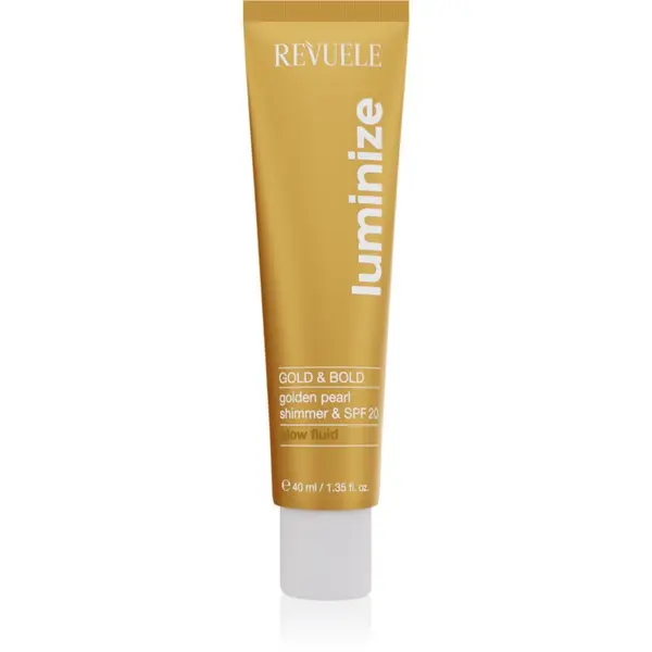 Revuele Revuele Luminize fluid za osvetljevanje SPF 20 odtenek Gold & Bold 40 ml
