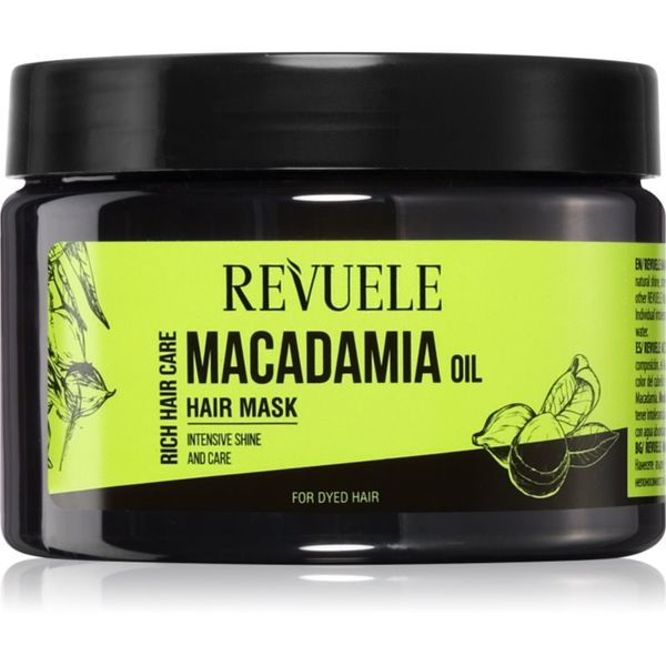 Revuele Revuele Macadamia Oil Hair Mask negovalna maska za barvane lase 360 ml