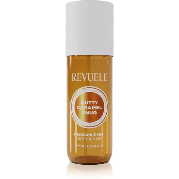 Revuele Revuele Nutty Caramel Snug Fragrance Mist parfumska meglica za telo in lase za ženske 150 ml