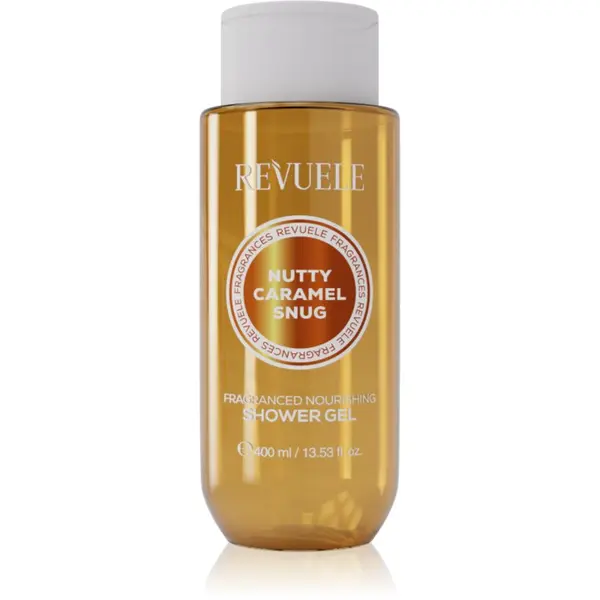 Revuele Revuele Nutty Caramel Snug Fragranced Nourishing Shower Gel parfumirani gel za prhanje s hranilnim učinkom za ženske 400 ml