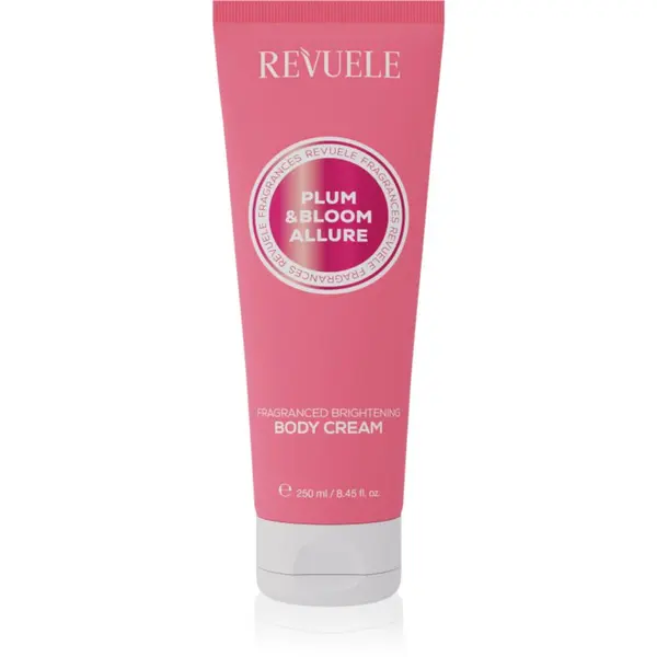 Revuele Revuele Plum & Bloom Allure Fragranced Brightening Body Cream posvetlitvena krema za telo z vlažilnim učinkom za ženske 250 ml