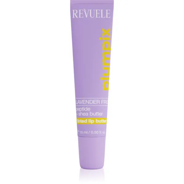 Revuele Revuele Plumpix Lavender Frost tonirani balzam za ustnice odtenek Silver Shimmer 15 ml