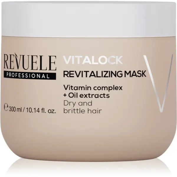 Revuele Revuele Professional Vitalock Revitalizing revitalizacijska maska za suhe in krhke lase 300 ml