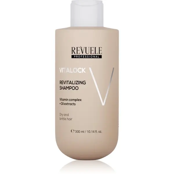 Revuele Revuele Professional Vitalock Revitalizing revitalizacijski šampon za suhe in krhke lase 300 ml