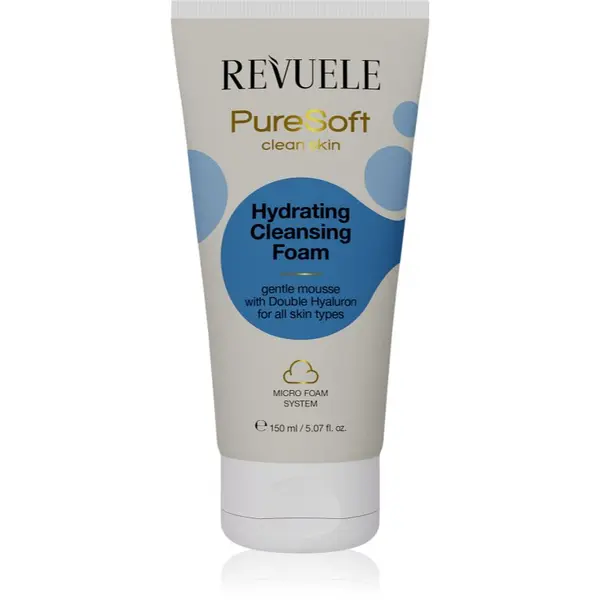 Revuele Revuele PureSoft Clean Skin vlažilna čistilna pena za obraz 150 ml