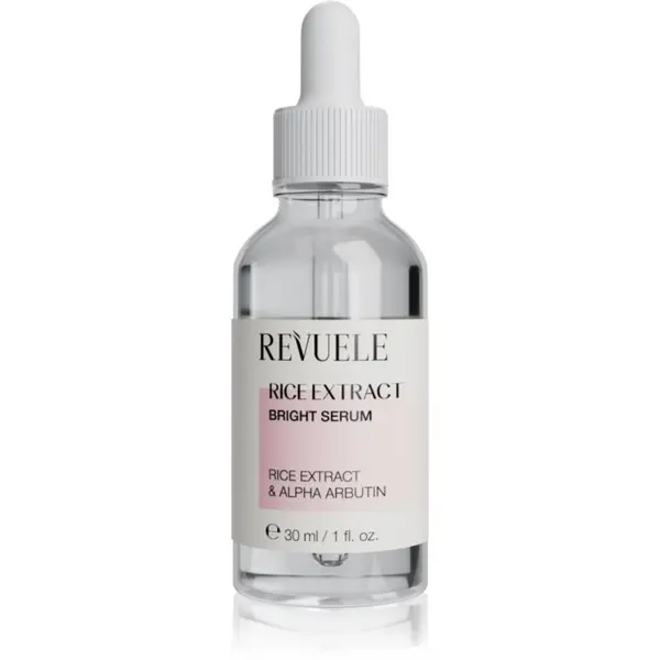 Revuele Revuele Rice Extract Bright Serum serum za osvetljevanje za obraz 30 ml
