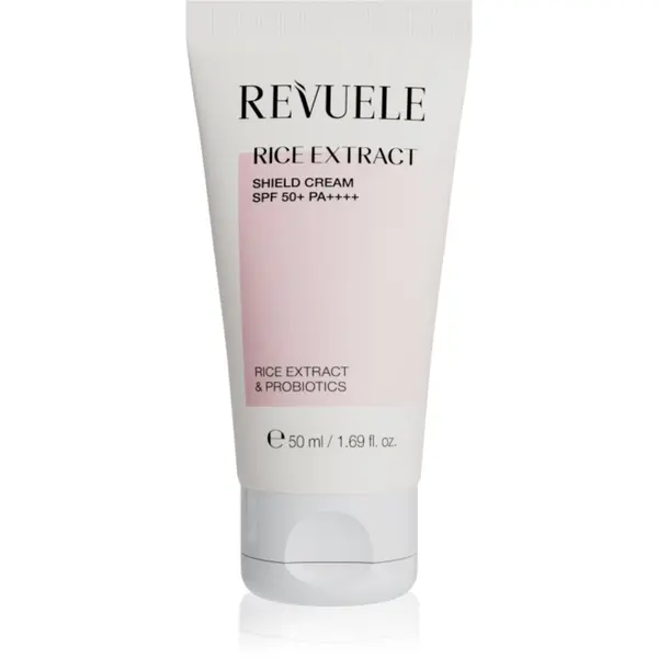 Revuele Revuele Rice Extract Shield Cream SPF 50+ PA++++ zaščitna krema za obraz SPF 50+ 50 ml