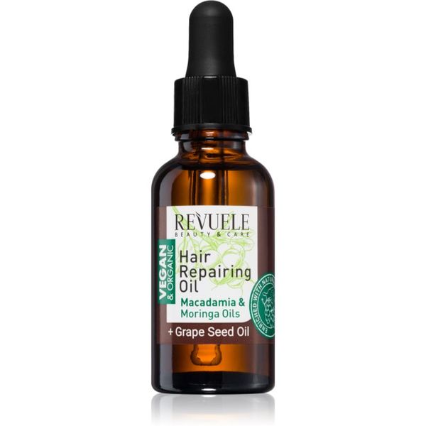 Revuele Revuele Vegan & Organic Hair Repairing Oil hranilno olje za krepitev las 30 ml